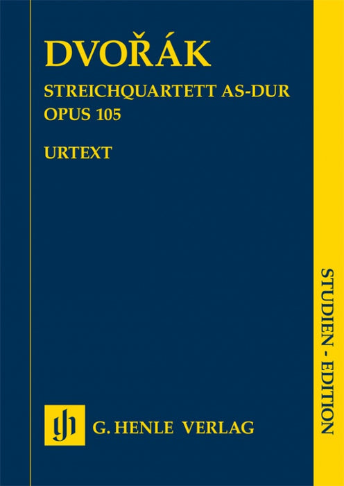 Dvorak - String Quartet in AbMaj Op105 - Study Score edited by Jost Henle HN7352