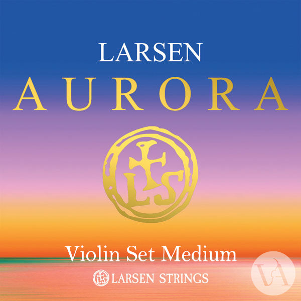 Larsen Aurora Violin String Set Medium 4/4