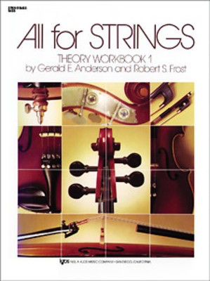 All For Strings Theory Workbook 1 Double Bass - Gerald Anderson|Robert Frost - Double Bass Neil A. Kjos Music Company
