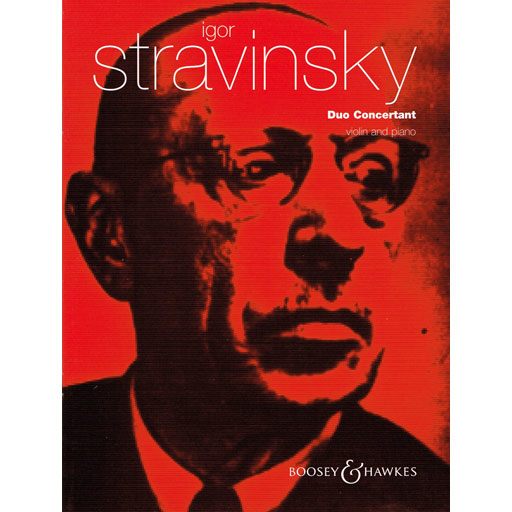 Stravinsky - Duo Concertant - Violin/Piano Duet Boosey & Hawkes M060026416