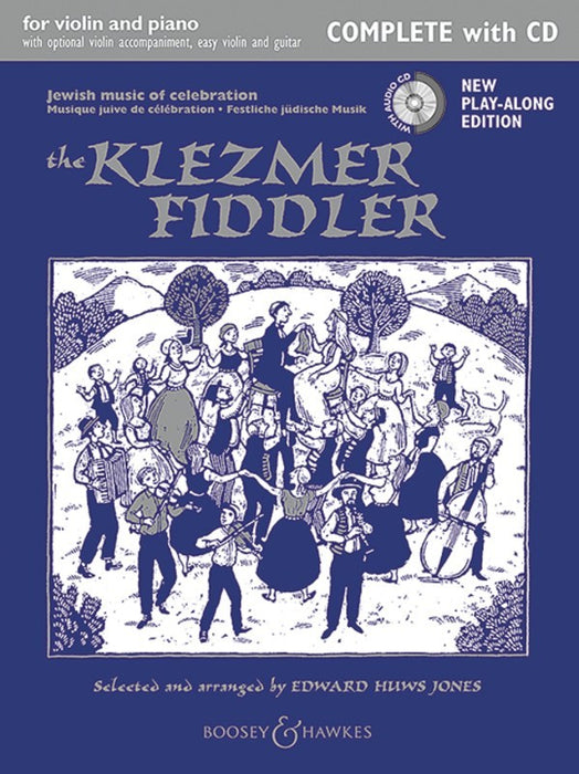 Klezmer Fiddler - Violin/CD/Piano Accompaniment arranged by Huws-Jones M060124112