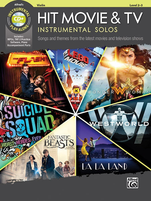 Hit Movie & TV Instrumental Solos - Violin/CD/pdf Piano Accompaniment Alfred 46774