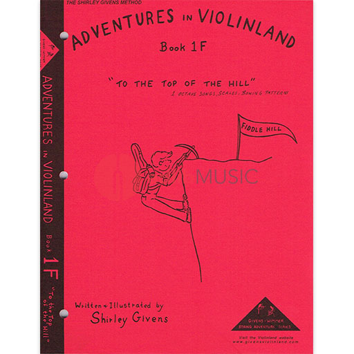 Adventures in Violinland Book 1F - Violin by Givens SS1F
