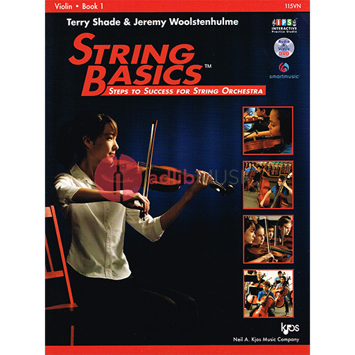 String Basics Book 1 - Violin Part by Shade/Woolstenhulme Kjos 115VN