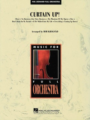 Curtain Up! - Bob Krogstad Hal Leonard Score/Parts