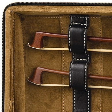 GL Cases K2(V) Leather Violin Case Black