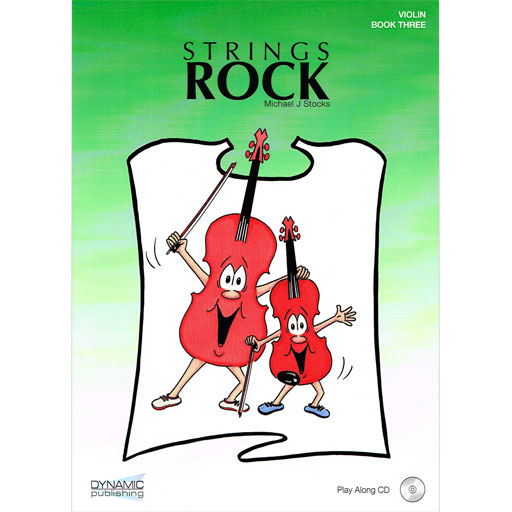 Strings Rock Book 3 - Violin/CD by Stocks VSR3