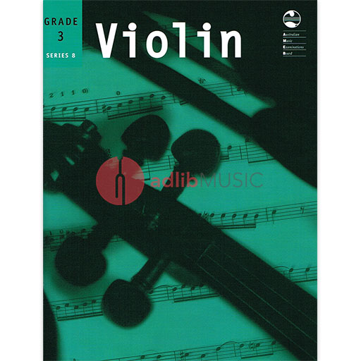 AMEB Violin Series 8 Grade 3 - Violin/Piano Accompaniment AMEB  1202067539