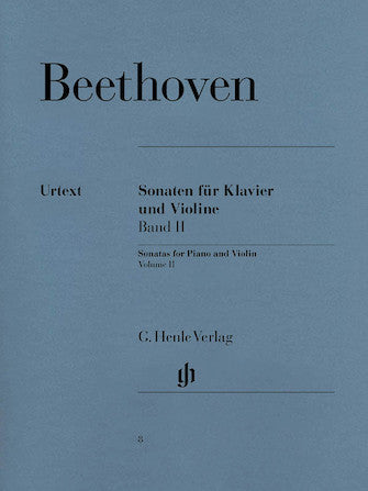 Beethoven - Sonatas Volume 2 - Violin/Piano Accompaniment Henle HN008
