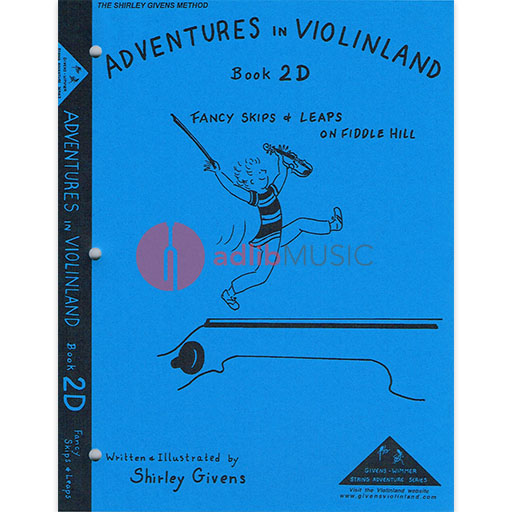 Adventures in Violinland Book 2D - Violin by Givens SS2D