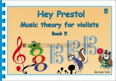 Hey Presto! Music Theory for Violists Book 5 - Viola Georgia Vale Hey Presto Strings