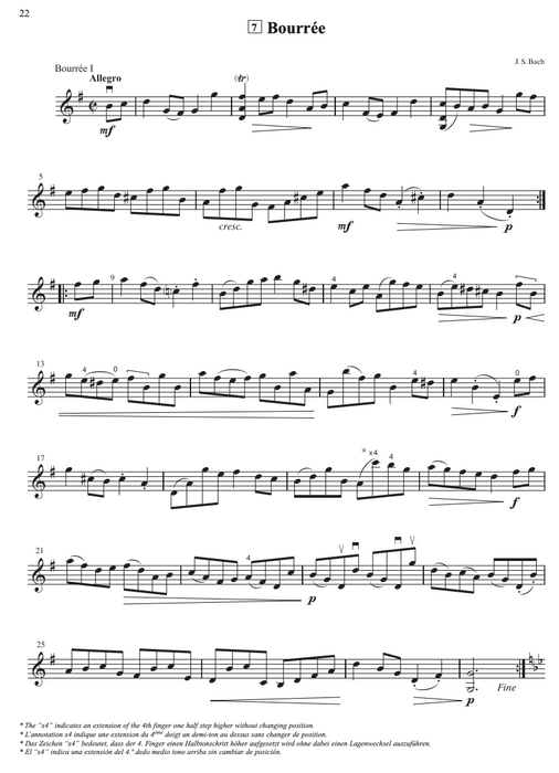 Suzuki Violin School Book/Vol. 3 International Edition - Violin Part with CD 48728