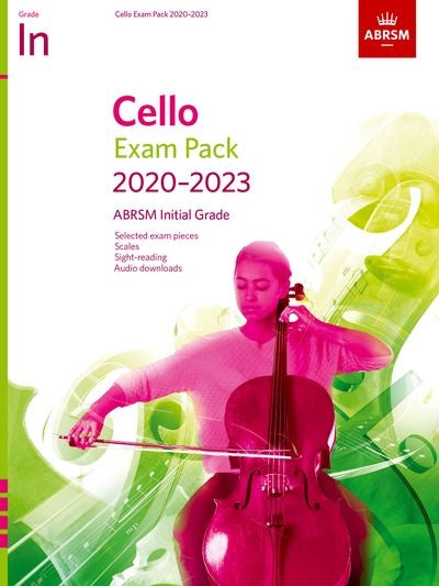 ABRSM Cello Exam Pieces (2020-2023) Initial Grade - Cello Exam Pack ABRSM 9781786012791