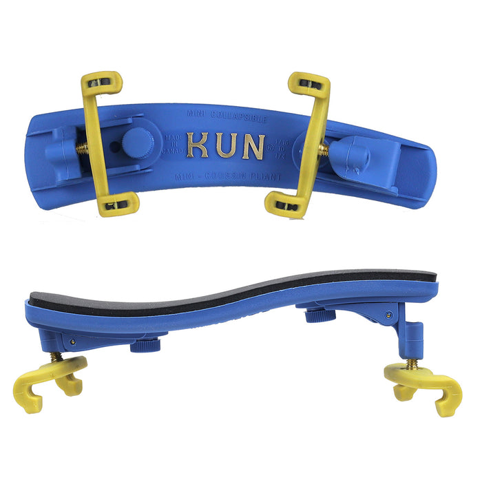 Kun Junior Collapsible Violin Shoulder Rest 3/4-1/2 Blue Moon