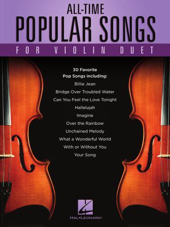 All Time Popular Songs - Violin Duet Hal Leonard 222449