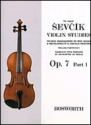 Sevcik - Violin Studies Op7 Volume 1 - Violin Solo Bosworth BOE003530