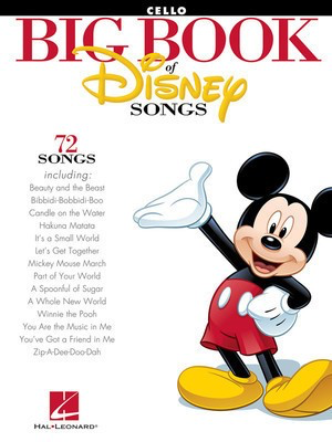 Big Book of Disney Songs - Cello Hal Leonard 842622