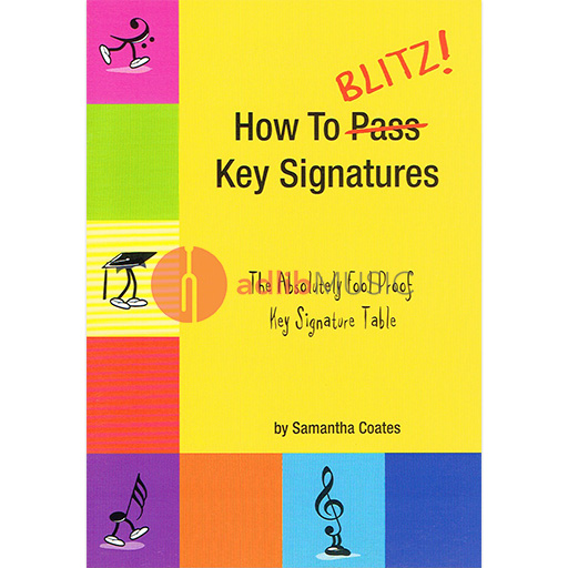 Blitz Book of Key Signatures by Coates KST
