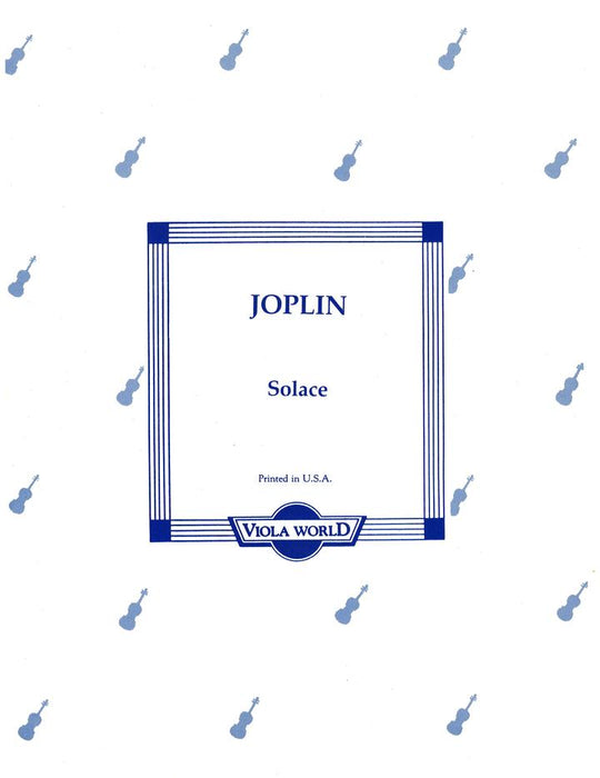 Joplin - Solace - Viola/Piano Accompaniment arranged by Arnold Viola World VWP000021