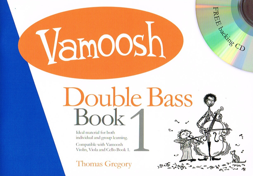 Vamoosh Double Bass Book 1 - Double Bass/CD by Gregory Vamoosh Music VAM31