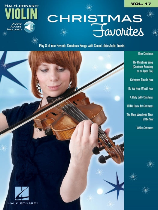 Christmas Favorites for Violin - Play-Along Volume 17 - Hal Leonard /CD