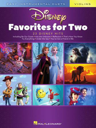 Disney Favorites for Two - Violin Duet Hal Leonard 382601