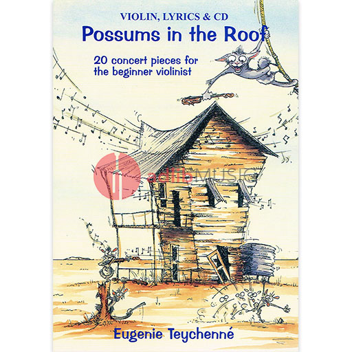 Possums in the Roof - Violin/CD by Teychenne ET001