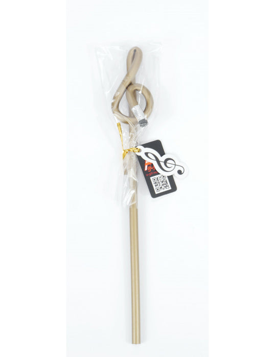 Bentcil Treble Clef Pencil Gold with Eraser