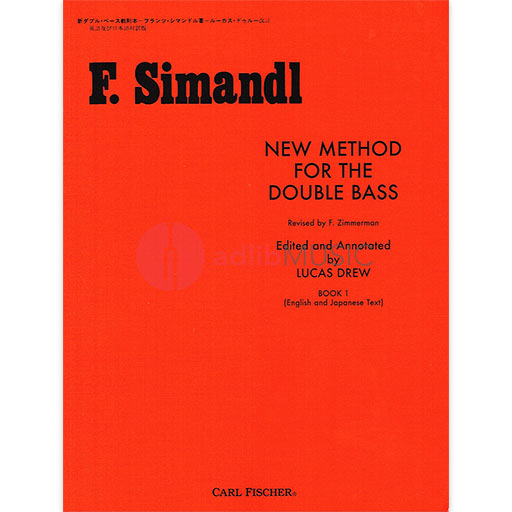 New Method for the Double Bass Bk 1 - Simandl