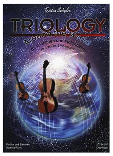 Triology Around The World - 2 Violins/Cello Score/Parts by Schultze Doblinger 06037