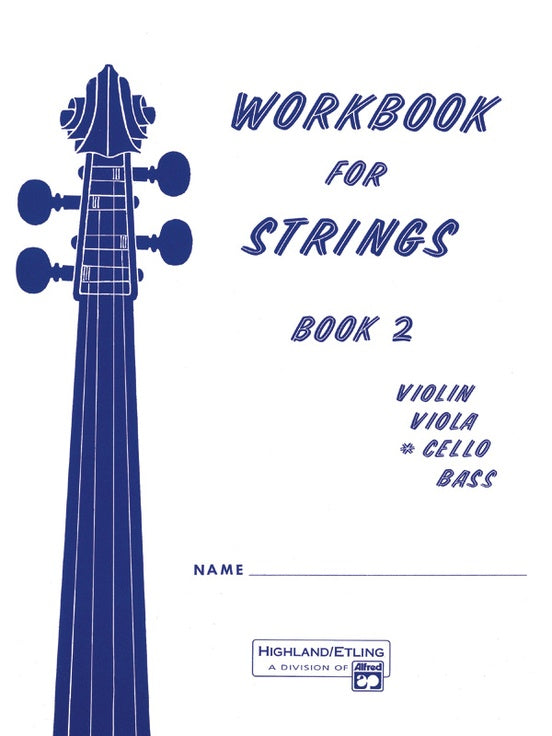Workbook for Strings Book 2 - Cello — The Sydney String Centre