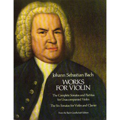 Bach - Works for Violin - Violin Dover D23683-8