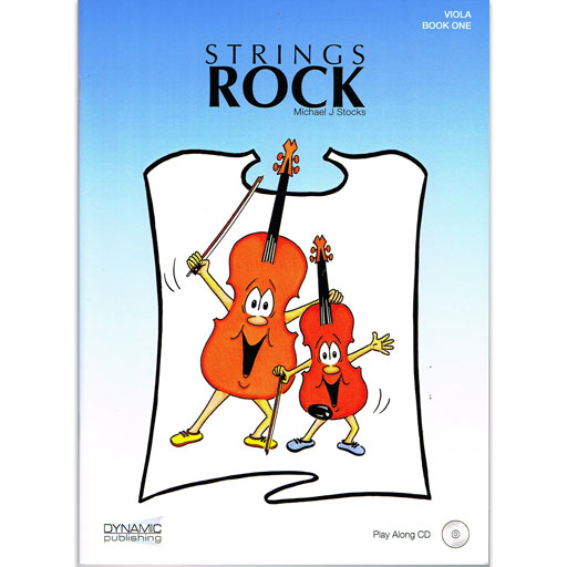 Strings Rock Book 3 - Viola/CD by Stocks VASR3