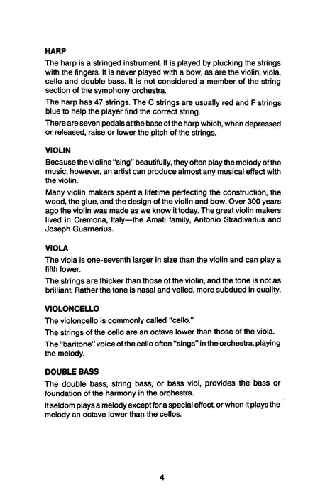 Meet the Instruments 25 Posters Teacher Guide