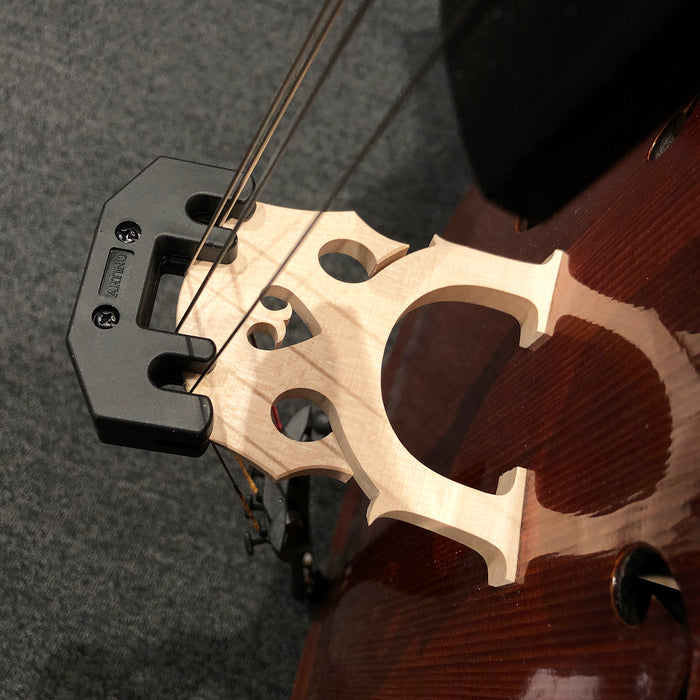 Artino Cello Practice Mute - Rubber Coated Metal