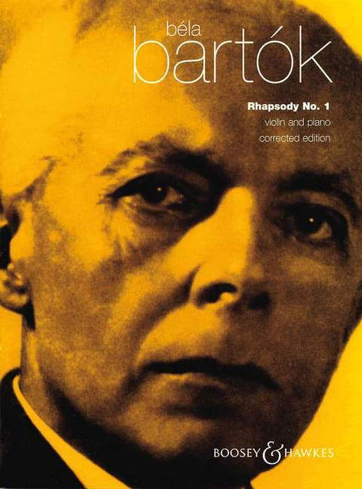 Bartok - Rhapsody #1 - Violin/Piano Accompaniment Boosey & Hawkes M060116506