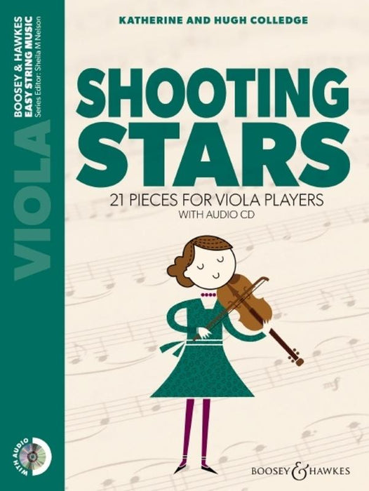 Shooting Stars - Viola/CD/Audio Access Online by Colledge Boosey & Hawkes M060134296 New Edition