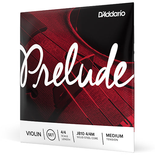 D'Addario Prelude Violin String Set Medium 4/4