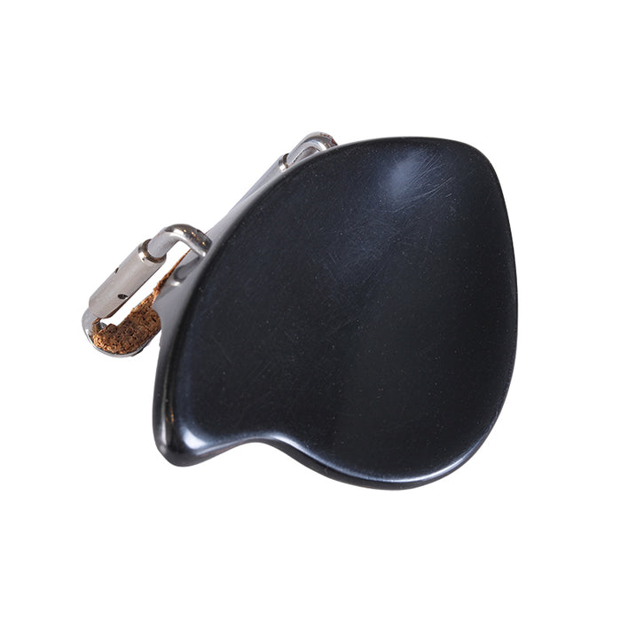 Violin Chinrest - Kreisler Dresden Plastic  Chrome Fittings 3/4-4/4