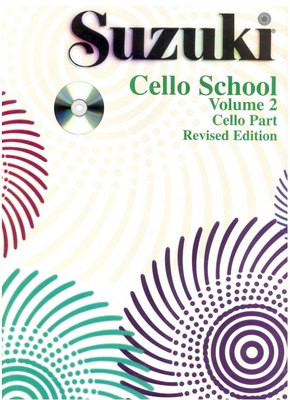 Suzuki Cello School Book/Volume 2 - Cello/CD (Recorded by Tsuyoshi Tsutsumi) International Edition Summy Birchard 40700