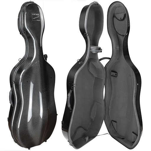 GEWA Idea Ultralight 2.9 Cello Case Carbon/Grey 4/4