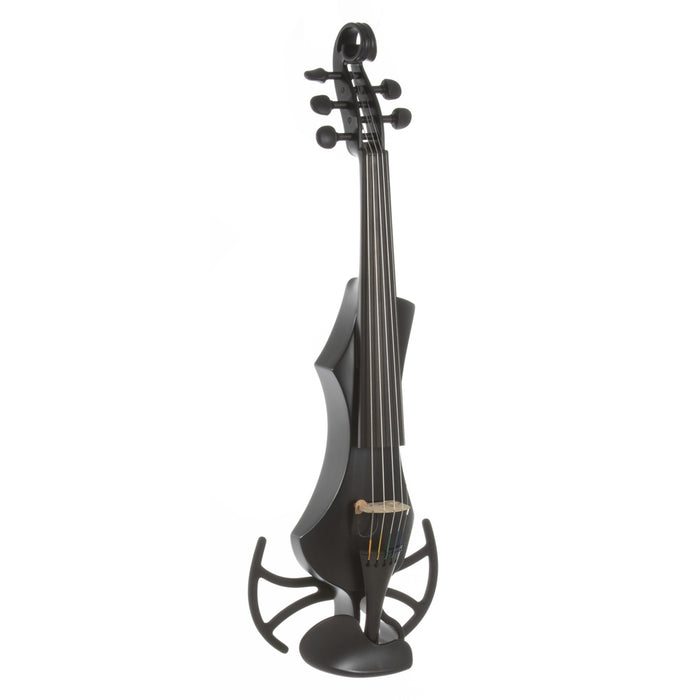GEWA Novita 3.0 Electric Violin 5-String with Universal Adaptor Black