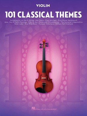 101 Classical Themes - Violin Solo Hal Leonard 155323