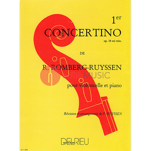 Romberg - Concertino #1 in Emin Op38 - Cello/Piano Accompaniment -Delrieu GD855