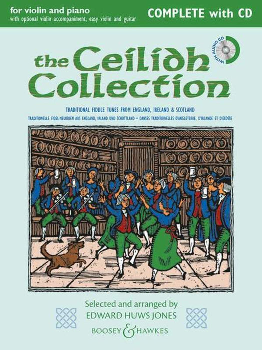 Ceilidh Collection - Violin/CD/Piano Accompaniment arranged by Huws-Jones Boosey & Hawkes M060124242