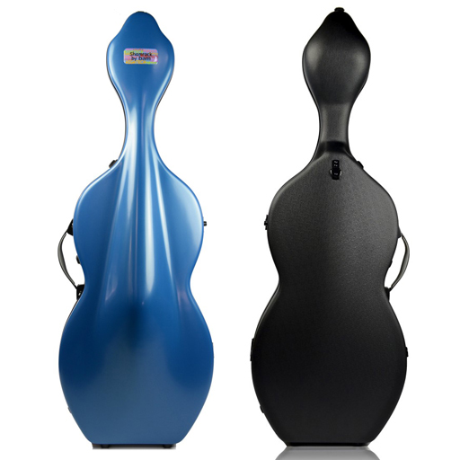 BAM Shamrock Hightech 3.6 Cello Case Azure Blue 4/4