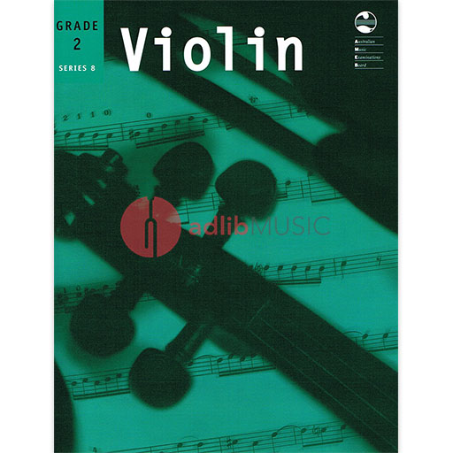 AMEB Violin Series 8 Grade 2 - Violin/Piano Accompaniment AMEB 1202067439