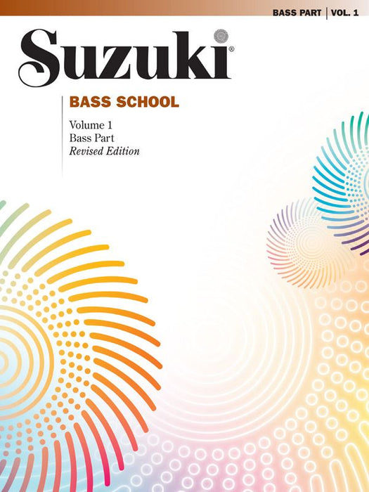 Suzuki Bass School Bass Book/Volume 1 - Double Bass Book Only, No CD International Edition Summy Birchard 0370S