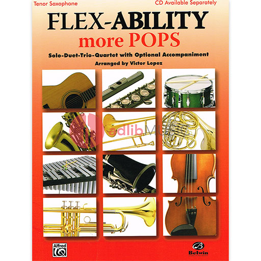 Flexability More Pops Tenor Sax - Various - Alfred Music