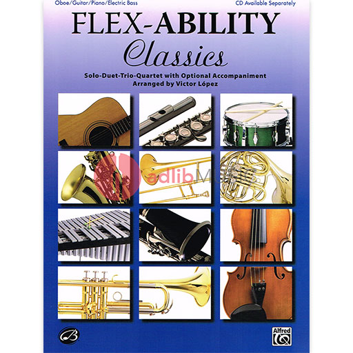 Flexability Classics - Oboe and Guitar and Piano Part arranged by Lopez Alfred 32691